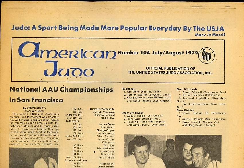 07/79 American Judo Newspaper